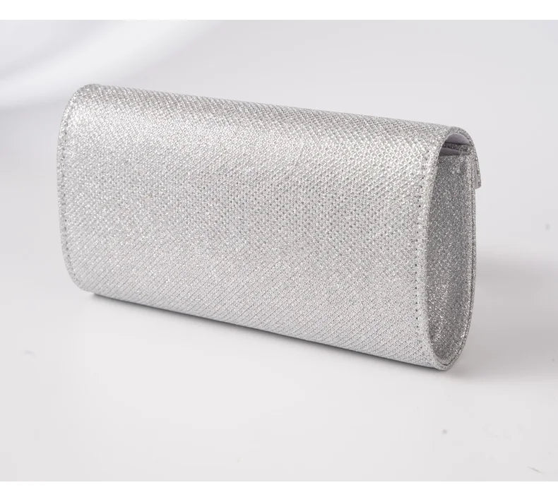 Classic Versatile Glitter Chain Envelope Clutches Evening Shoulder Bag Mssza