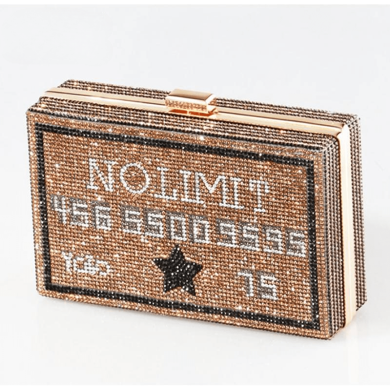 Clutch Bags Letter in Handbags Boxy Design Evening Clutch Bag Runway Trends Wedding Bag With Stone Womens Hand Bags New Mssza