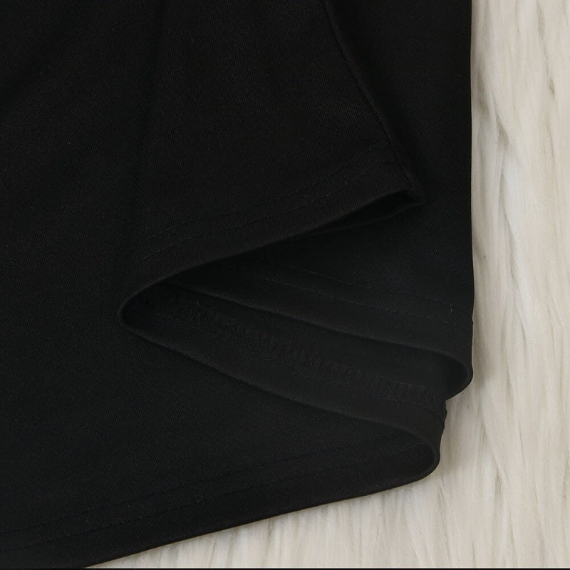 Cotton Crop Top Long Pants Sport Two Piece Set Mssza