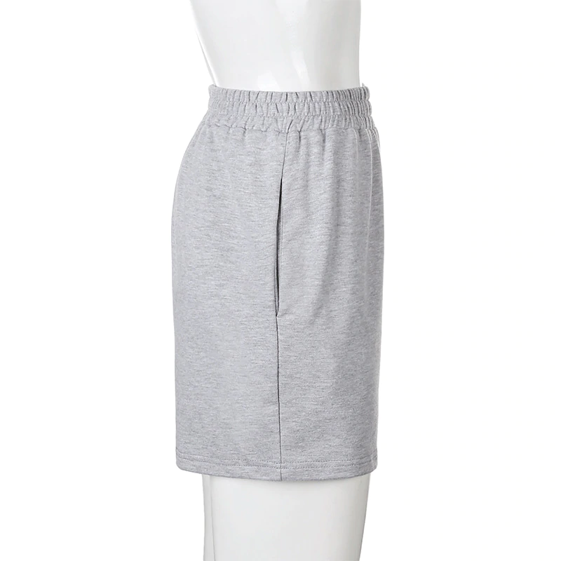 Cotton High Quality Letter Print Shorts Mssza
