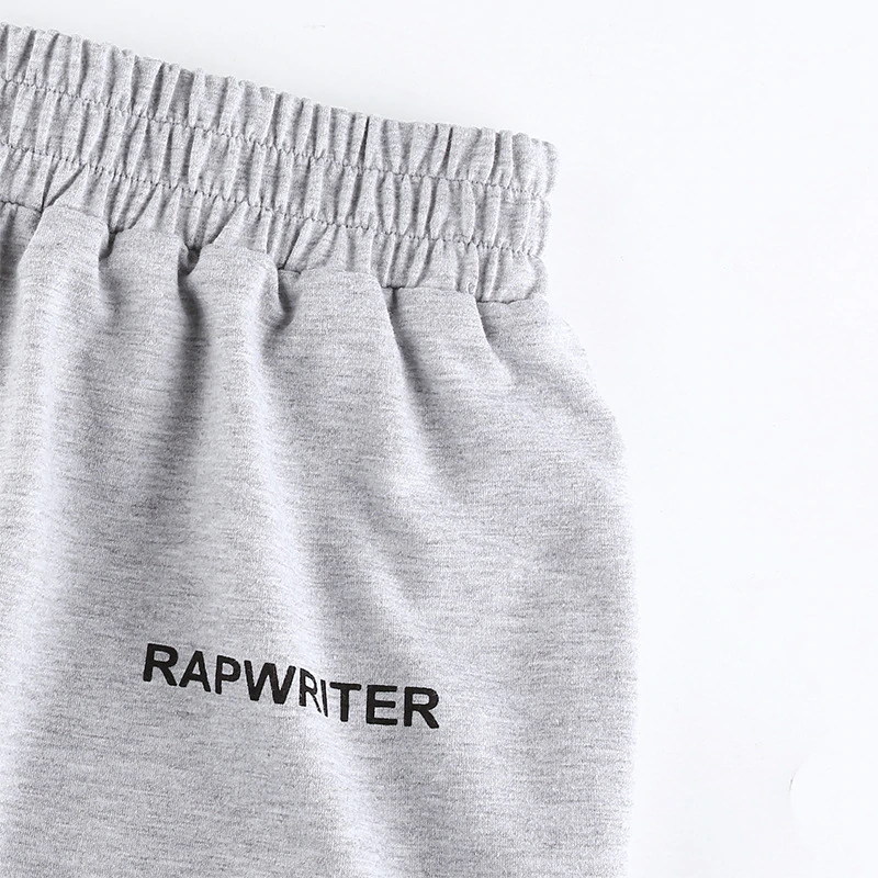 Cotton High Quality Letter Print Shorts Mssza
