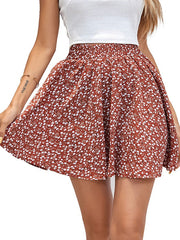 Cotton Short Bottoms Skirt Mssza