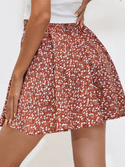 Cotton Short Bottoms Skirt Mssza