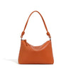 Cowhide Genuine Leather Underarm Shoulder Boston Bags Mssza