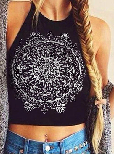 Crop Top â€?Logos Front Mssza