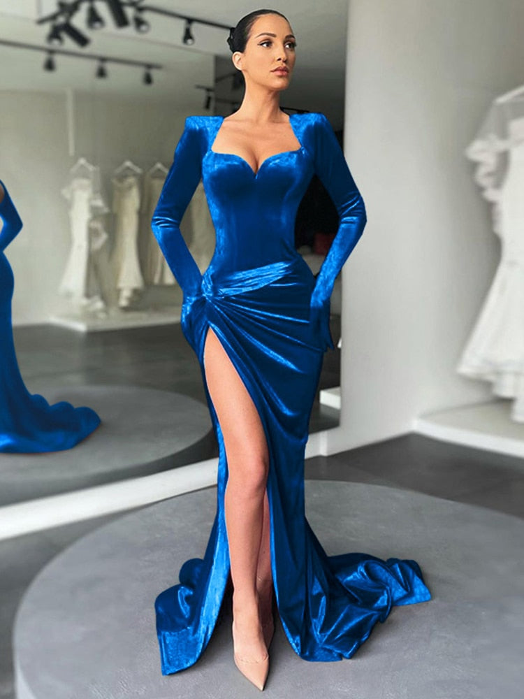 Elegant Gown Long Dress Evening Club Outfit Mssaz Desses