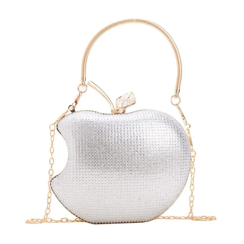 Crystal Diamond Beaded Rhinestone Party Wedding Clutch Bags Mssza