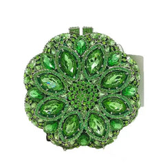 Crystal Evening Metal Party Clutches Mssza