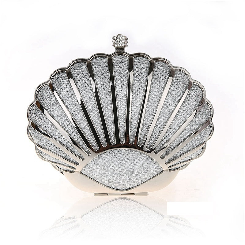 Crystal Shell Small Clutch Bags Mssza