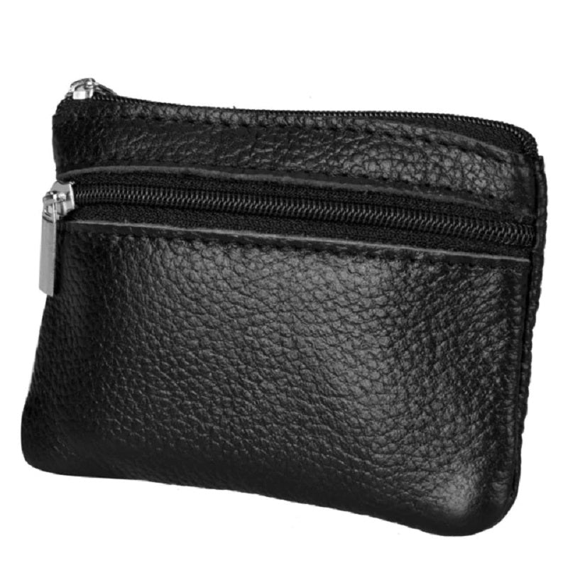 Cute Candy Color Coin Key Holde Zip Leather Wallet Mssza
