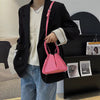 Cute Satchel Leather Shoulder Designer Crossbody Twist Tote Bag Mssza