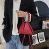 Cute Satchel Leather Shoulder Designer Crossbody Twist Tote Bag Mssza