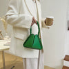 Cute Satchel Leather Shoulder Designer Crossbody Twist Tote Bag Mssza
