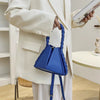 Cute Satchel Leather Shoulder Designer Crossbody Twist Tote Bag Mssza