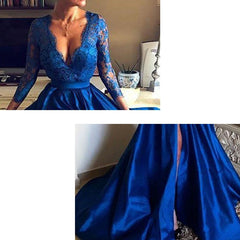 Deep V-Neck Woman Evening Dress Mssaz Desses