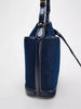 Denim Hand Bill Shoulder Canvas Bucket Bag Mssza