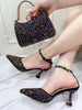 Design Style Shoes with Matching Bag Set Mssza