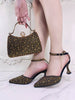 Design Style Shoes with Matching Bag Set Mssza