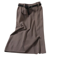 Design Solid Slim Pencil High Waist Body con Street wear Skirt Mssza