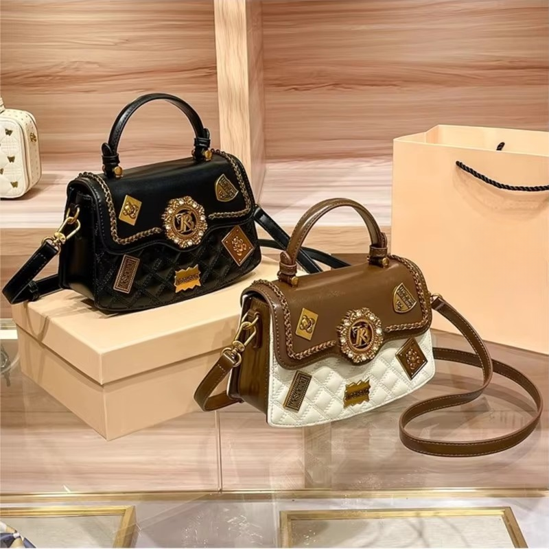 Designer High- End Texture Single Shoulder Crossbody Handbag Mssza
