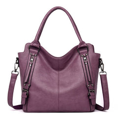 Designer High Quality Leather Casual Shoulder Bag Mssza