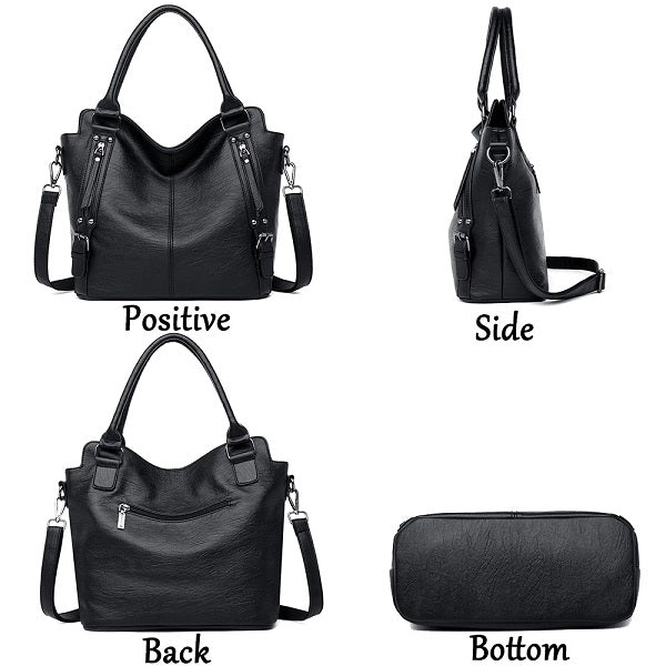 Designer High Quality Leather Casual Shoulder Bag Mssza