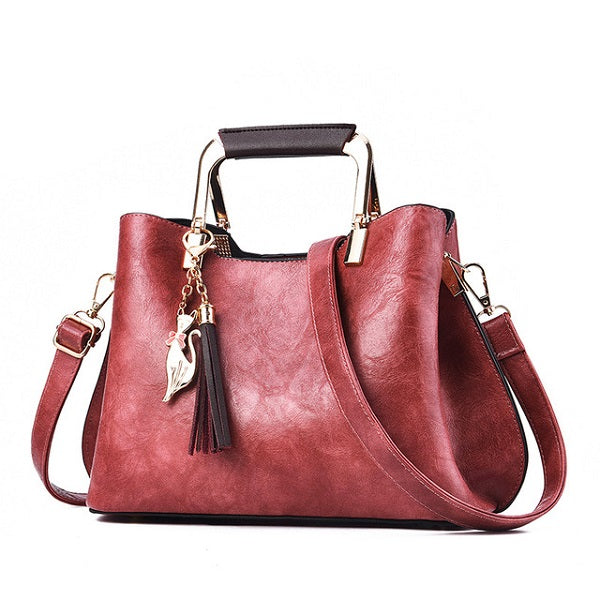 Designer High Quality Leather Handbag Mssza