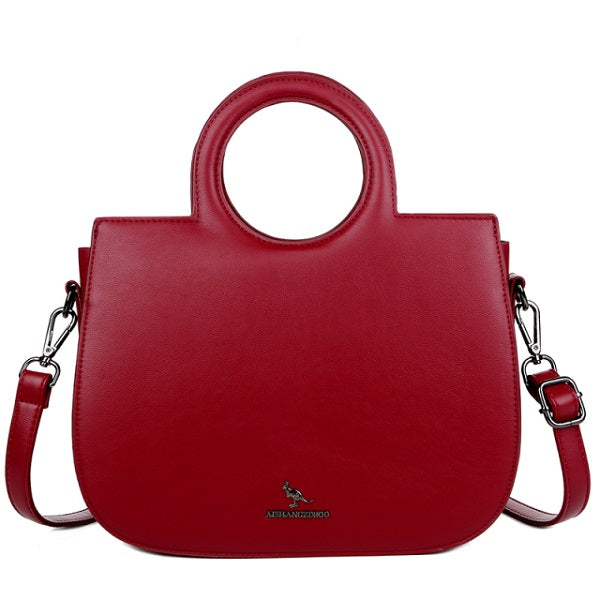 Designer Luxury Casual Solid Color Large Capacity Shoulder Bag Mssza