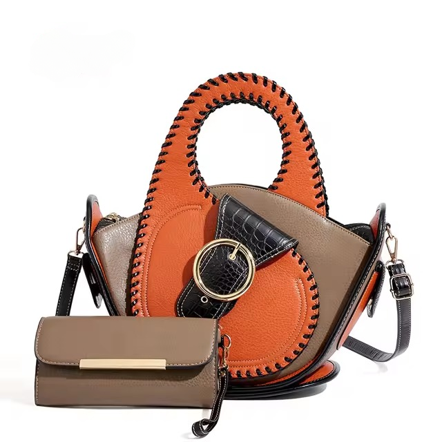 Designer Luxury High-end Leather Large Capacity Multi-layer Handbag Mssza