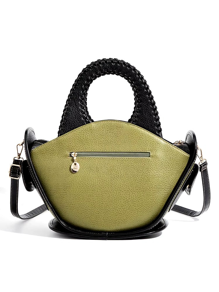 Designer Luxury High-end Leather Large Capacity Multi-layer Handbag Mssza