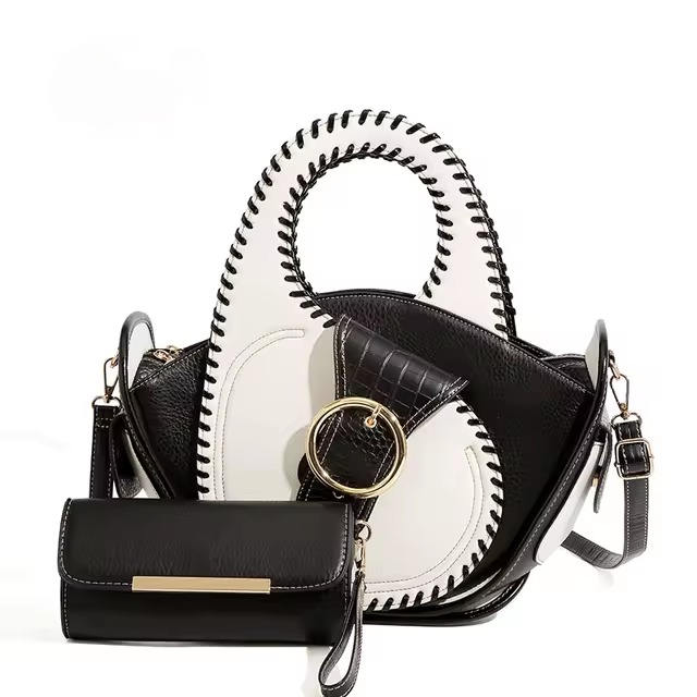 Designer Luxury High-end Leather Large Capacity Multi-layer Handbag Mssza