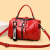 Designer Rivet Multifunction High Quality Leather Shoulder Messenger Tote Bags Mssza