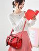 Designer Rivet Multifunction High Quality Leather Shoulder Messenger Tote Bags Mssza