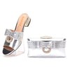 Diamond Clutch Crystal Flat Heel plus size Slippers Christmas Party Gift Rhine Stone Evening Bag Mssza