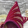 Diamond Studded Pointed Toe Party High Heels Gorgeous Shoes and Bag Mssza