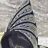 Diamond Studded Pointed Toe Party High Heels Gorgeous Shoes and Bag Mssza