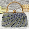 Diamond Studded Pointed Toe Party High Heels Gorgeous Shoes and Bag Mssza