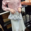 Luxury Elegant Diamonds Tassel Leather Chain Single Shoulder Banquet Evening Bags Mssza