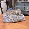 Luxury Elegant Diamonds Tassel Leather Chain Single Shoulder Banquet Evening Bags Mssza