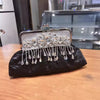 Luxury Elegant Diamonds Tassel Leather Chain Single Shoulder Banquet Evening Bags Mssza