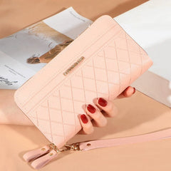 Double Zipper All-Match Card Holder Wallet Mssza