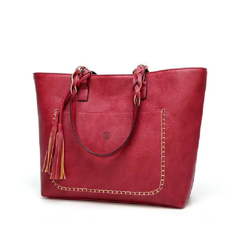 Drop Shipping Vintage PU Tassel Drop Shipping Vintage PU Tassel Handbag Mssza