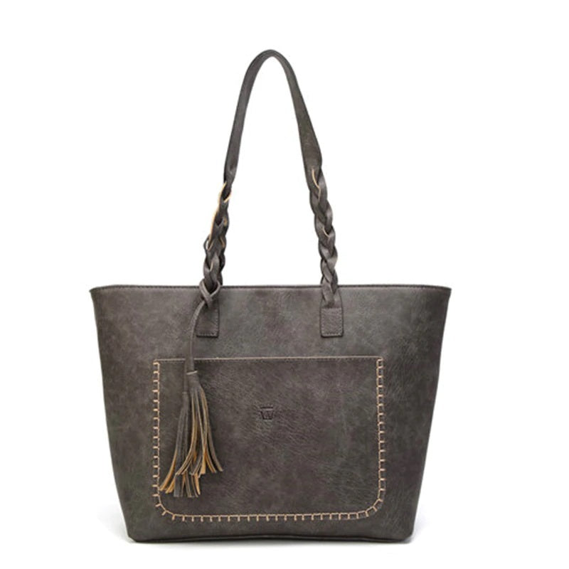 Drop Shipping Vintage PU Tassel Drop Shipping Vintage PU Tassel Handbag Mssza