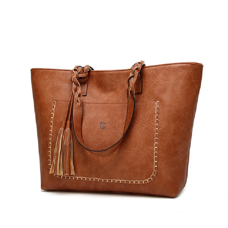 Drop Shipping Vintage PU Tassel Drop Shipping Vintage PU Tassel Handbag Mssza