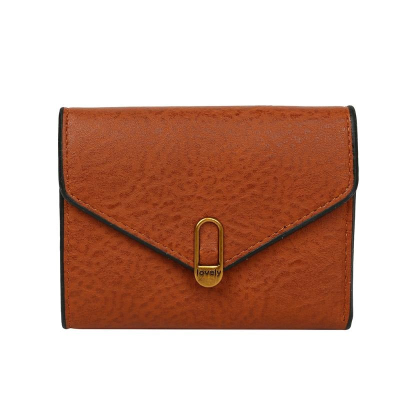 Durable PU Leather Casual Short Wallets Mssza
