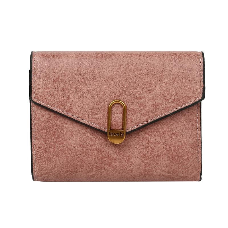 Durable PU Leather Casual Short Wallets Mssza