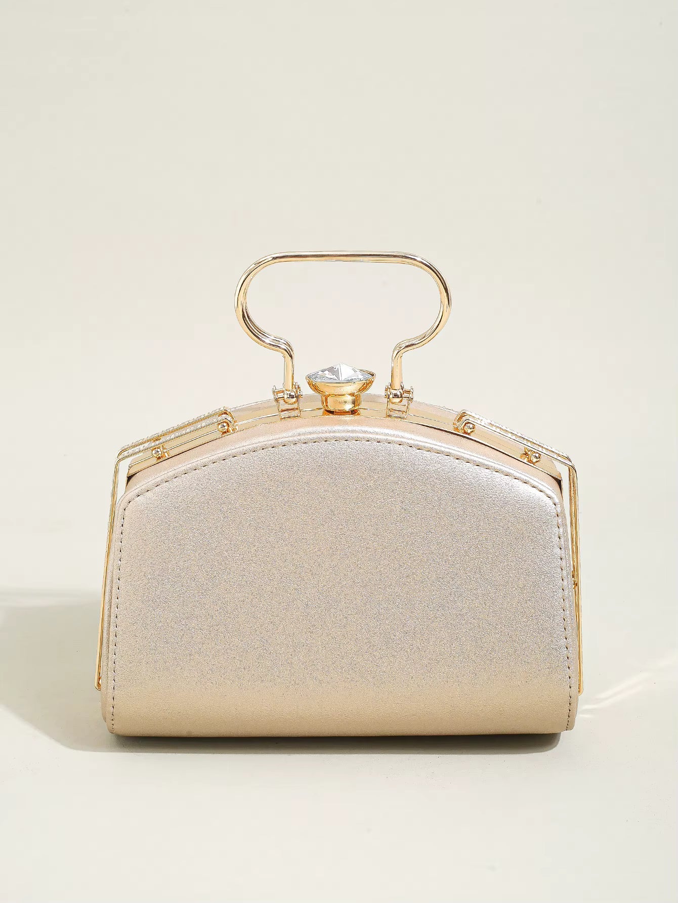 Elegant Beads Decor Classic Glitter Luxury Party Mini Satchel Dinner Bag Mssza
