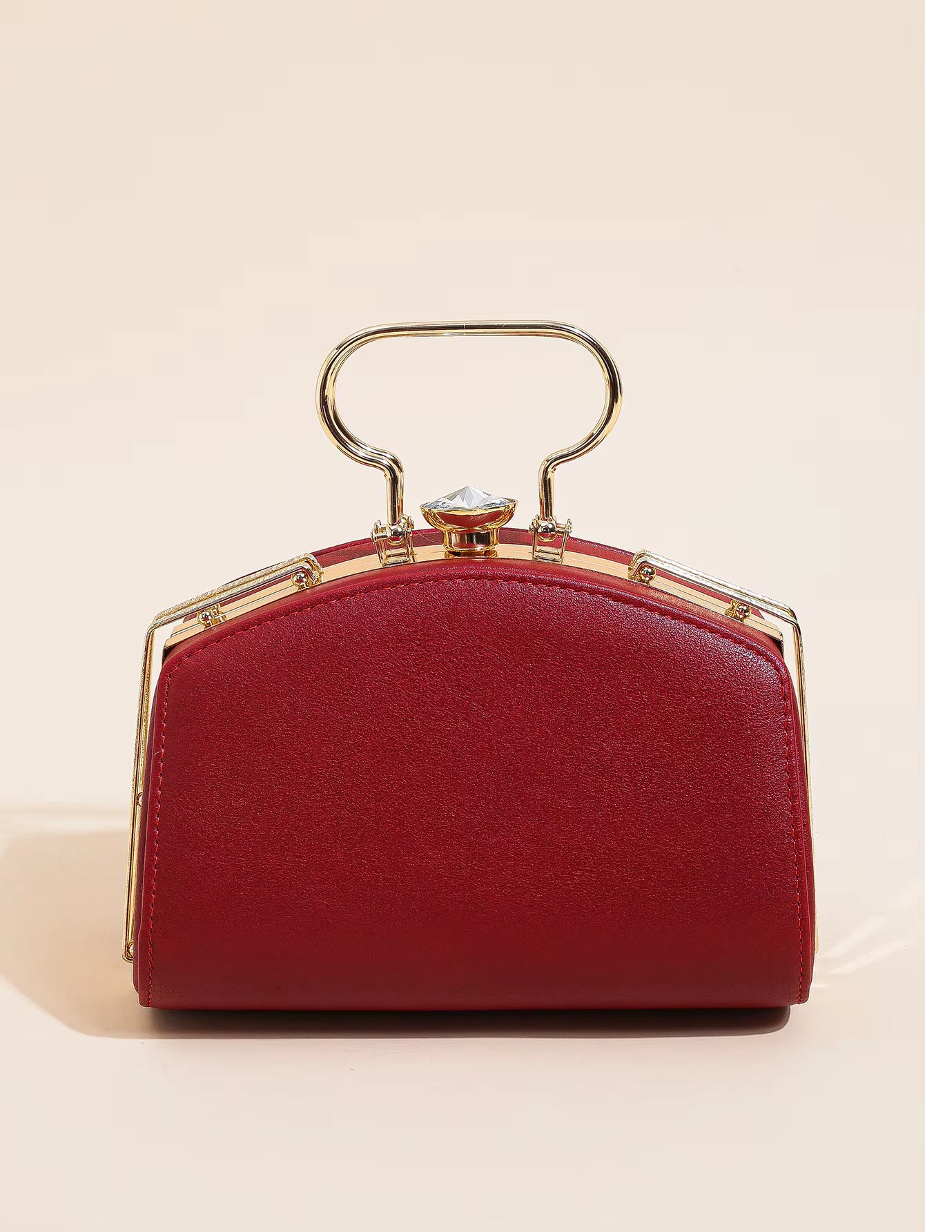 Elegant Beads Decor Classic Glitter Luxury Party Mini Satchel Dinner Bag Mssza