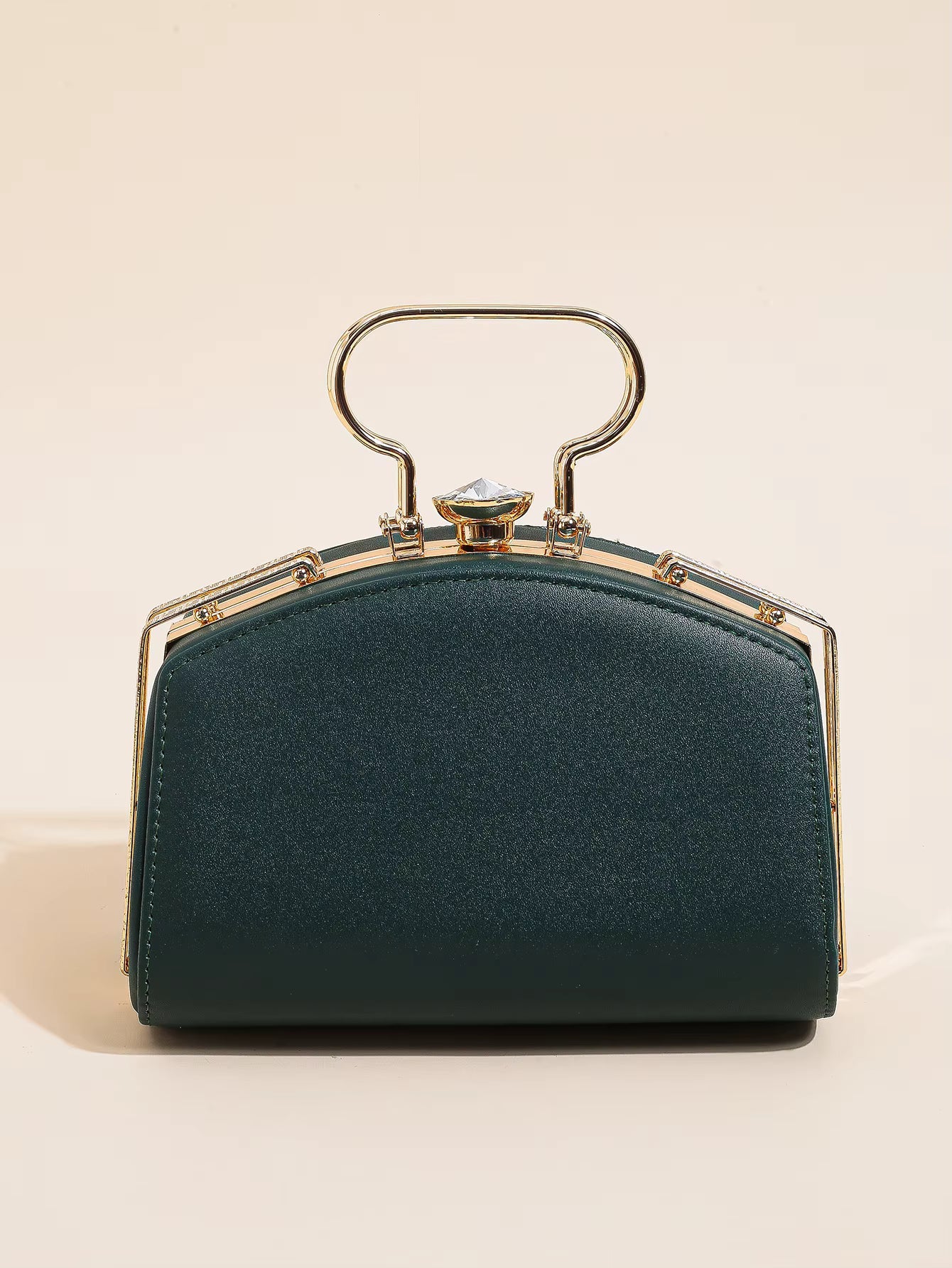 Elegant Beads Decor Classic Glitter Luxury Party Mini Satchel Dinner Bag Mssza