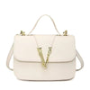Elegant Casual Lock Buckle Small Square Shoulder Crossbody Bag Mssza